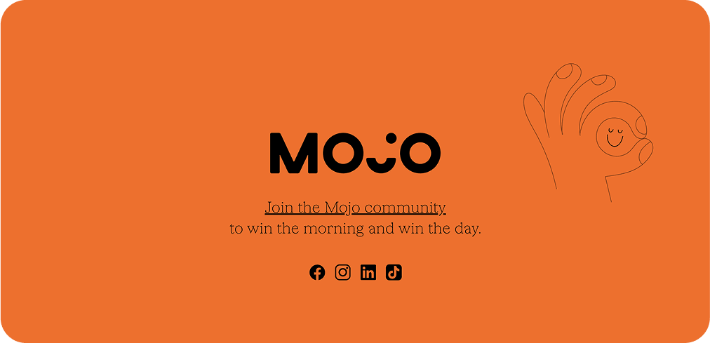 Mojo landing page
